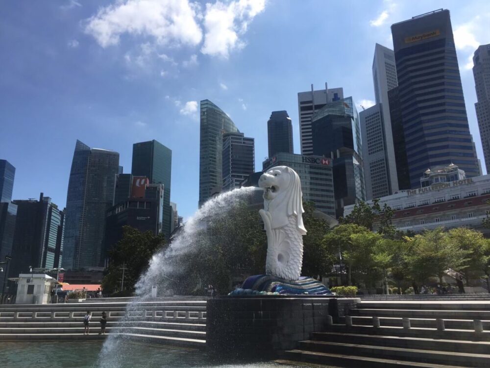 シンガポールのおすすめ観光スポット①：マーライオン・パーク