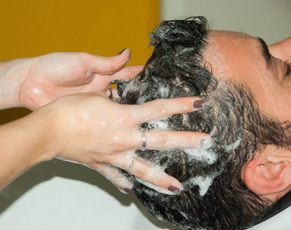 男性向け髪のNGな洗い方